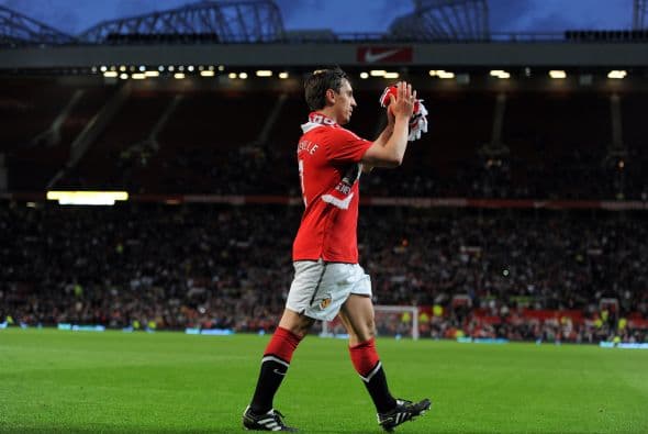 Agradeció a todas las personas que se dieron cita en Old Trafford.