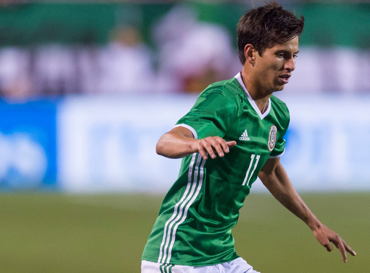 Jurgen Damm, durante un partido de la selección de México en 2017.