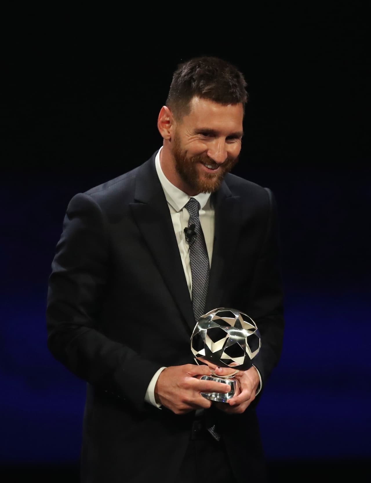 Lionel Messi fue elegido el mejor delantero de la UEFA Champions League en la temporada 2018-2019.
