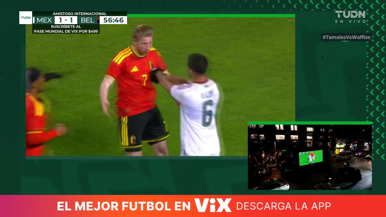 ¡Ojo al tiro! Kevin De Bruyne vs. Orbelín Pineda y Erick Lira