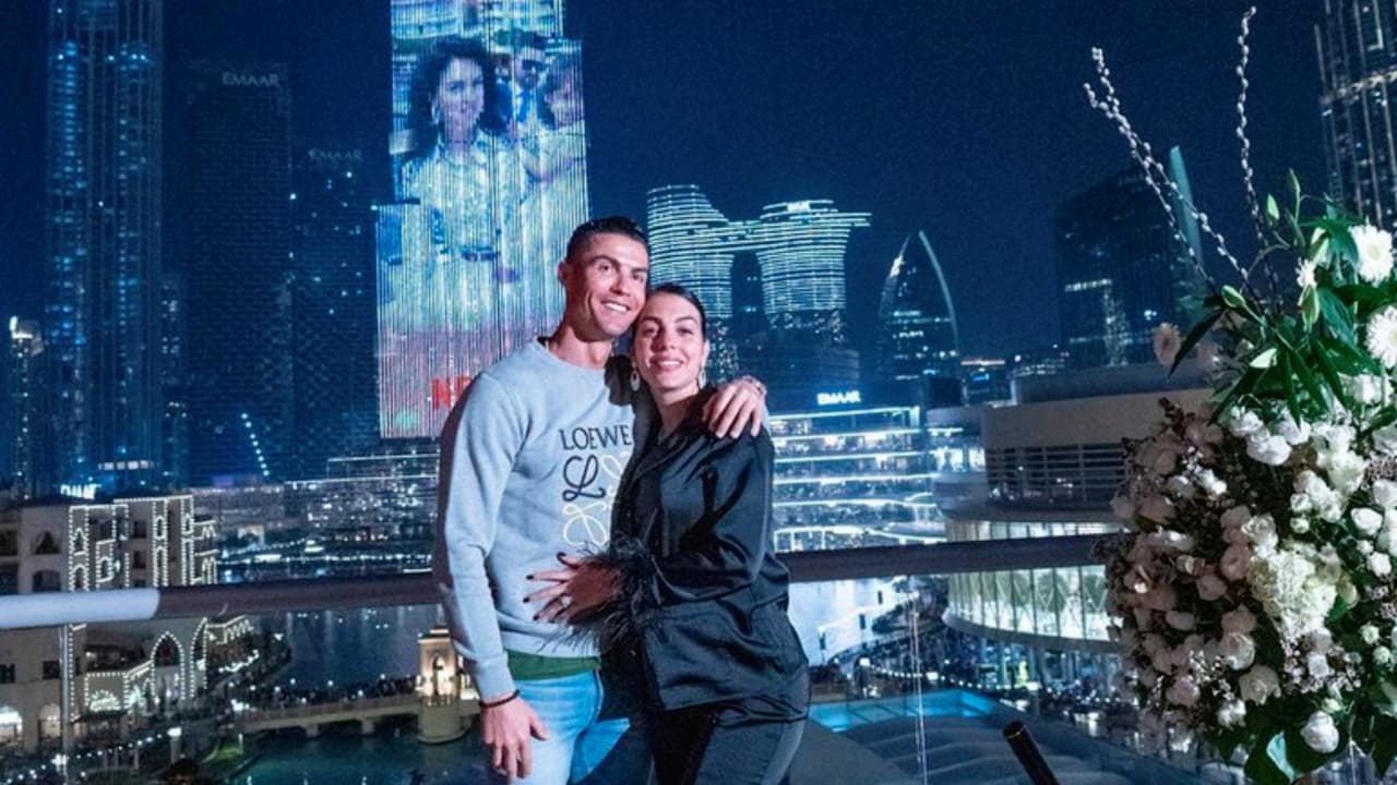 CR7 regala impresionante detalle a Georgina en Dubái por su cumpleaños