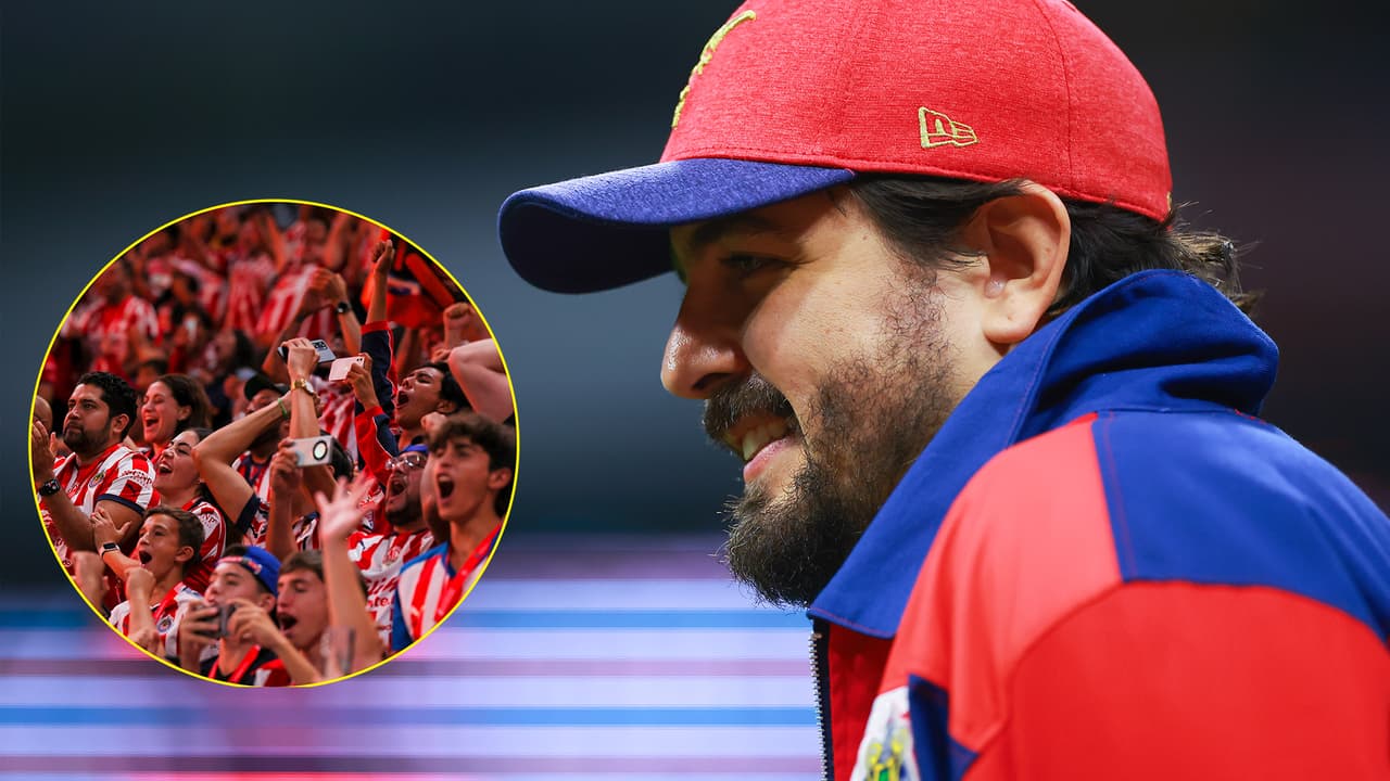 Amaury Vergara sentencia que Chivas está “mejor que nunca”