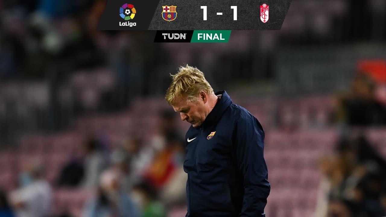 ¡¿Adiós Koeman?! Barcelona rescata un empate ante Granada