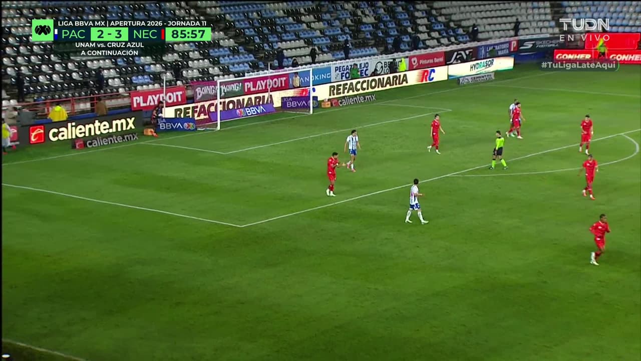 ¡GOL!  anota para Pachuca. Salomón Rondón