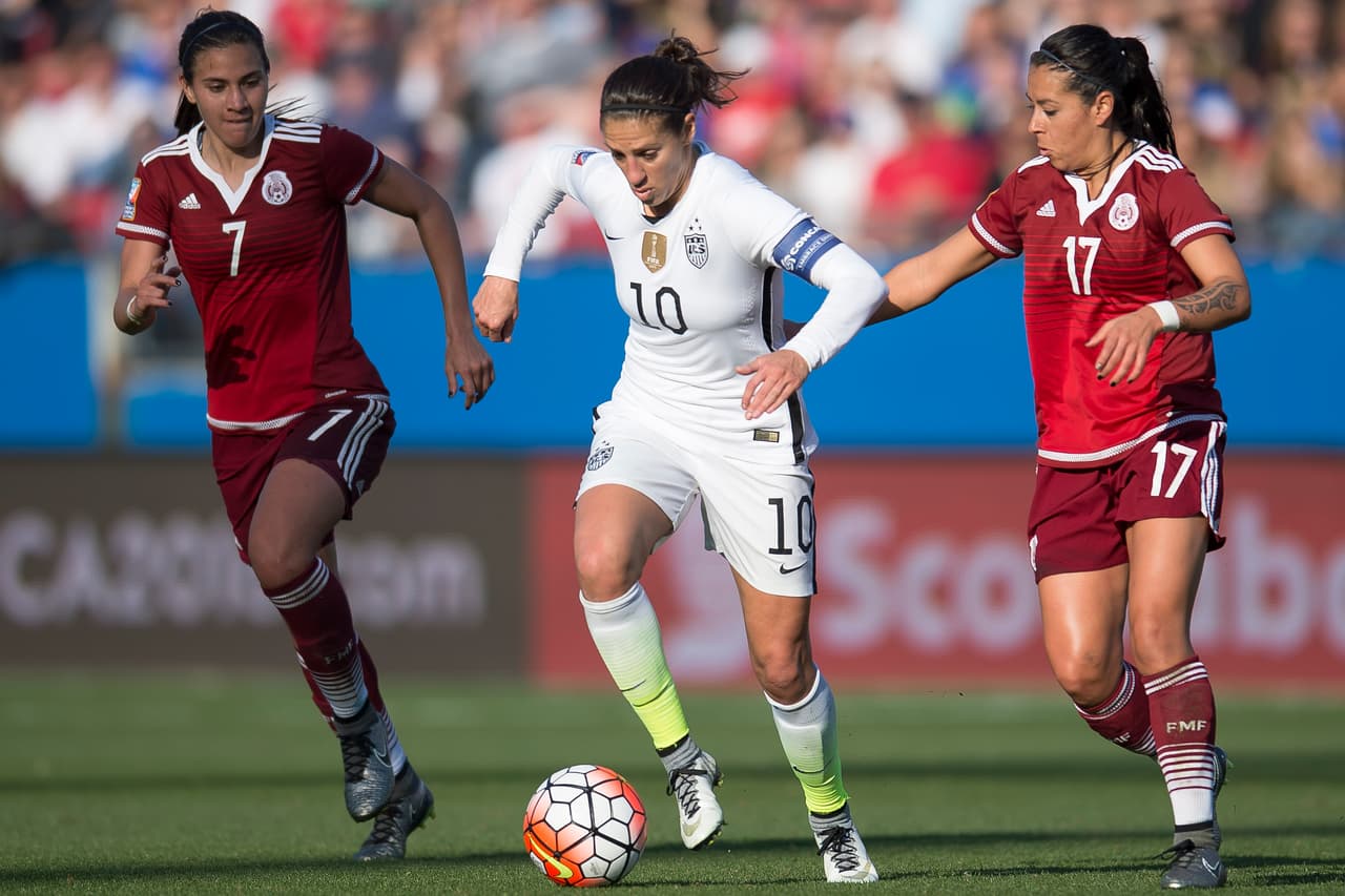 México ha enfrentado a Estados Unidos en eliminatorias de Juegos Olímpicos en cuatro ocasiones (2004, 2008, 2012, 2016).