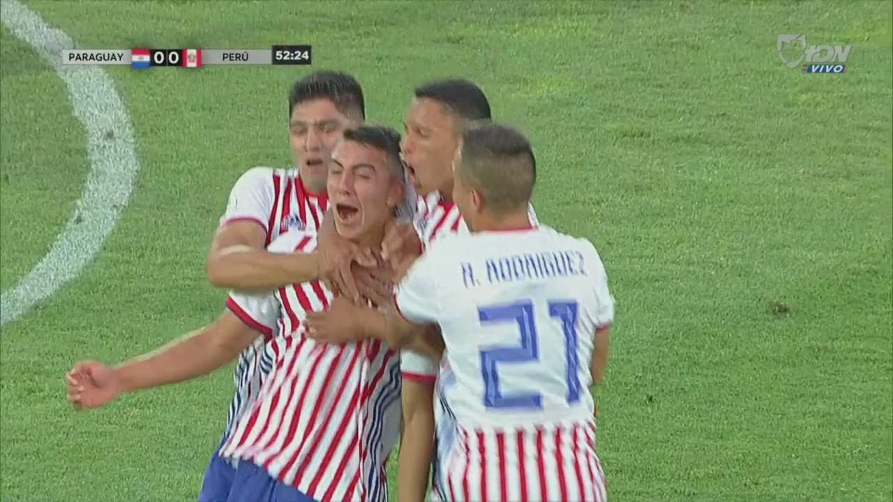 Golazo de Braian Ojeda en el Sudamericano Sub 20