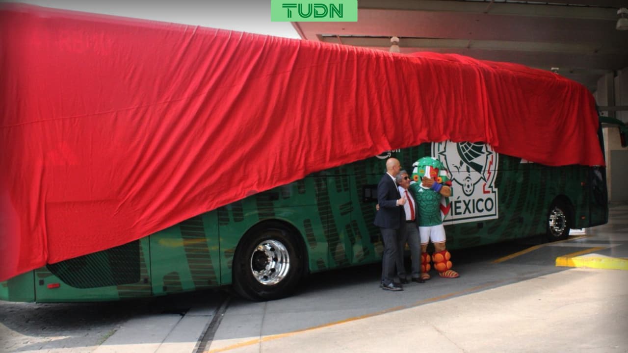 Selección Mexicana presenta su nuevo camión previo al Mundial 2026