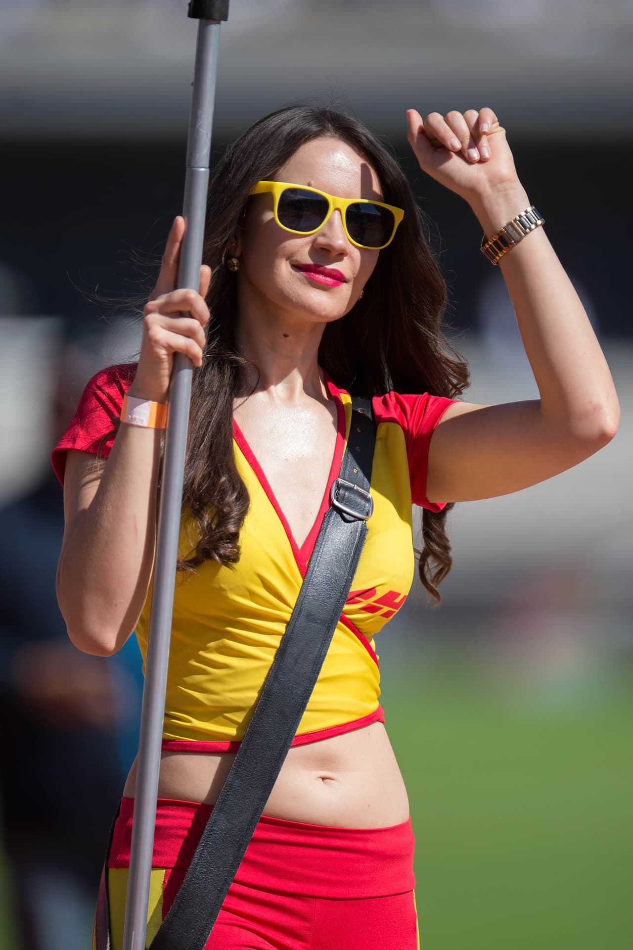 Como no podía ser de otra manera, las porristas en la casa de Pumas pusieron la belleza y engalanaron la jornada del clásico.