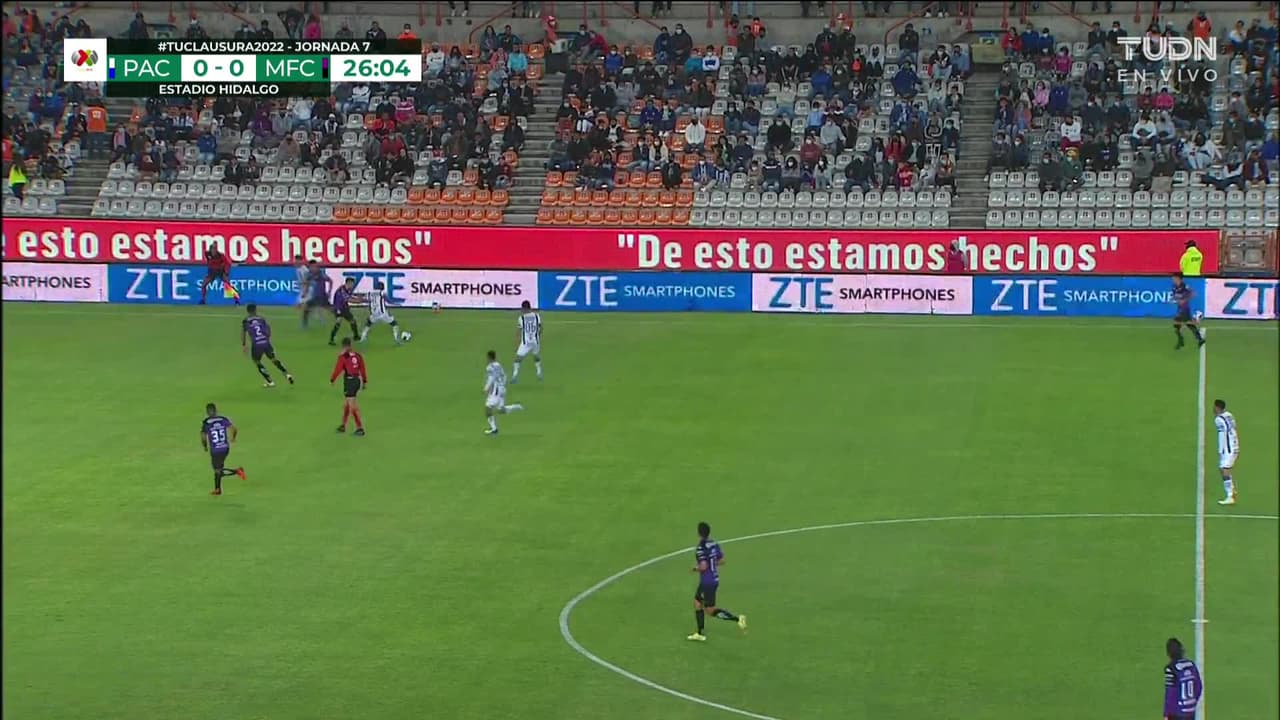 ¡GOOOL! Luis Chávez anota para Pachuca.