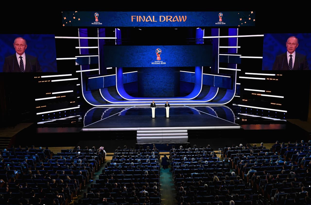 La fiesta de la ceremonia tuvo una elegancia y colorido muy especial con miras a la definición de los grupos del Mundial Rusia 2018. Por supuesto no podían faltar los invitados especiales.