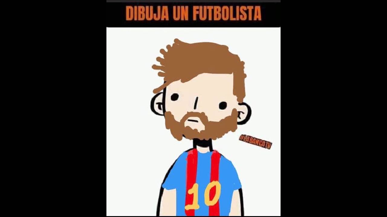 ¿Podrías adivinar qué futbolistas dibujaron los participantes?