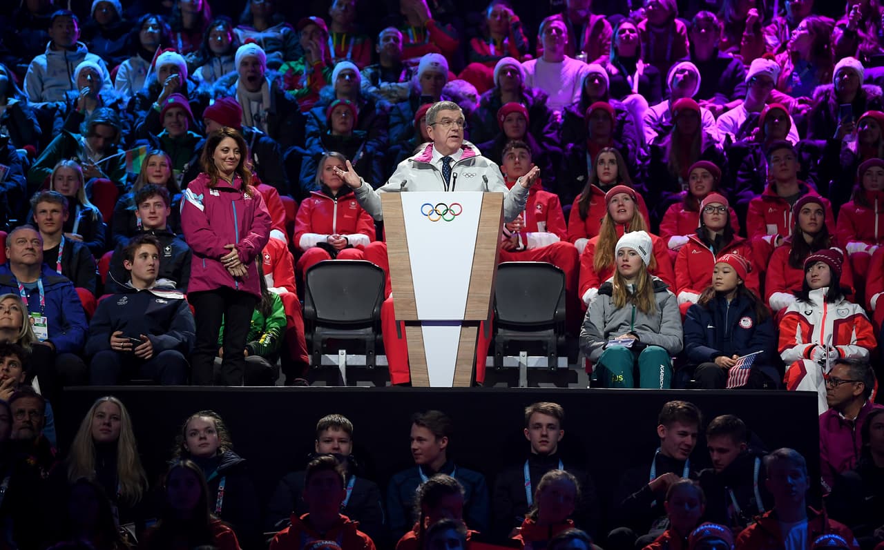 Thomas Bach, presidente del Comité Olímpico Internacional.