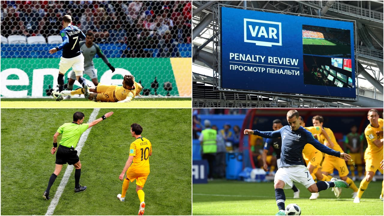 <b>1. El VAR</b>
<br>La implementación de la tecnología en el fútbol por primera vez en la historia de la Copa del Mundo. Rusia 2018 será recordado siempre por el 
<i>Video Assistant Referee</i> y sus angustiantes interrupciones. Esta herramienta generó polémica e incertidumbre entre aficionados, más por el uso que le dieron los árbitros, pero sirvió para aclarar jugadas cerradas. El VAR concedió el primer penal el 16 de junio, con el que Francia encaminó su triunfo 2-1 sobre Australia, anotado por Griezmann.