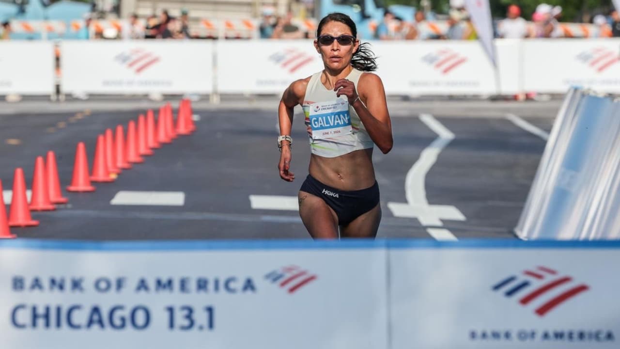Laura Galván, la mexicana que conquistó la Media Maratón de Chicago