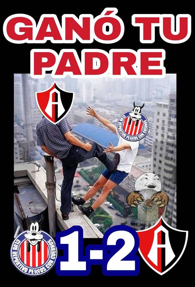 Las burlas a Chivas tras su caída contra Atlas en el Clásico Tapatío, la victoria de Lobos BUAP sobre Rayados y la eliminación de Pachuca fueron tema de los memes de la jornada 16 del Apertura 2017.