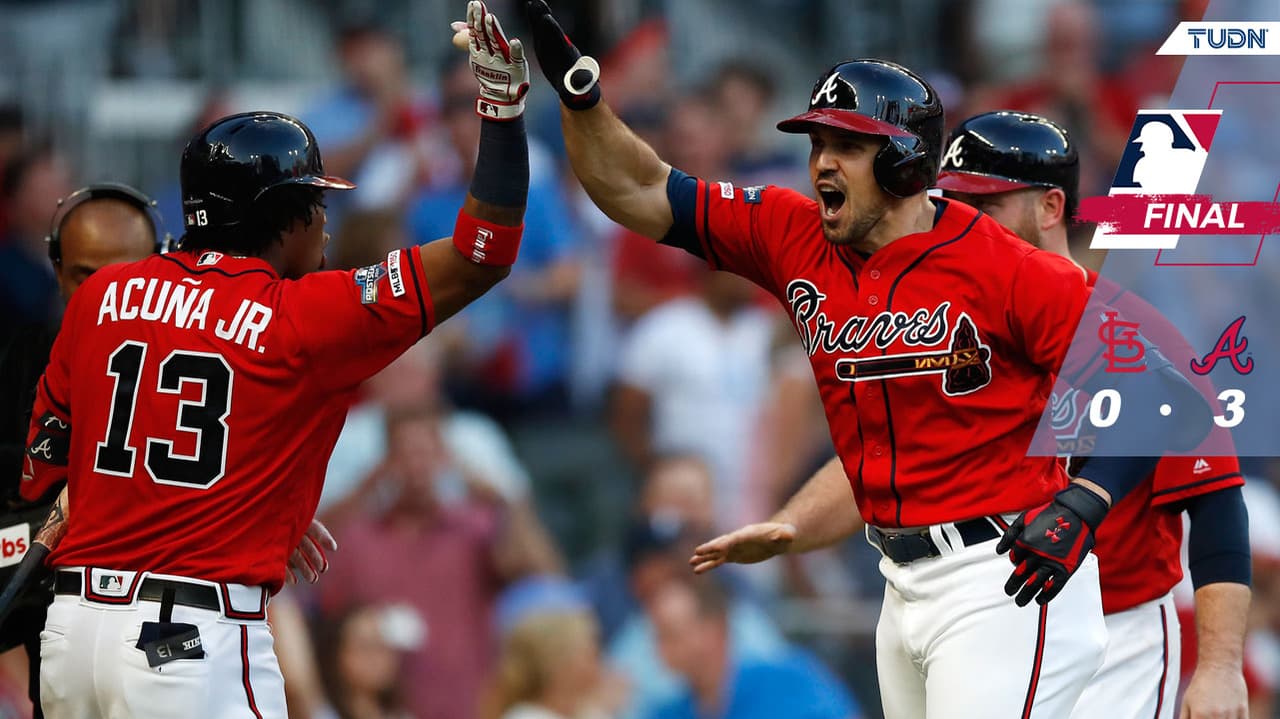 Braves empata la serie 1-1 ante Cardinals