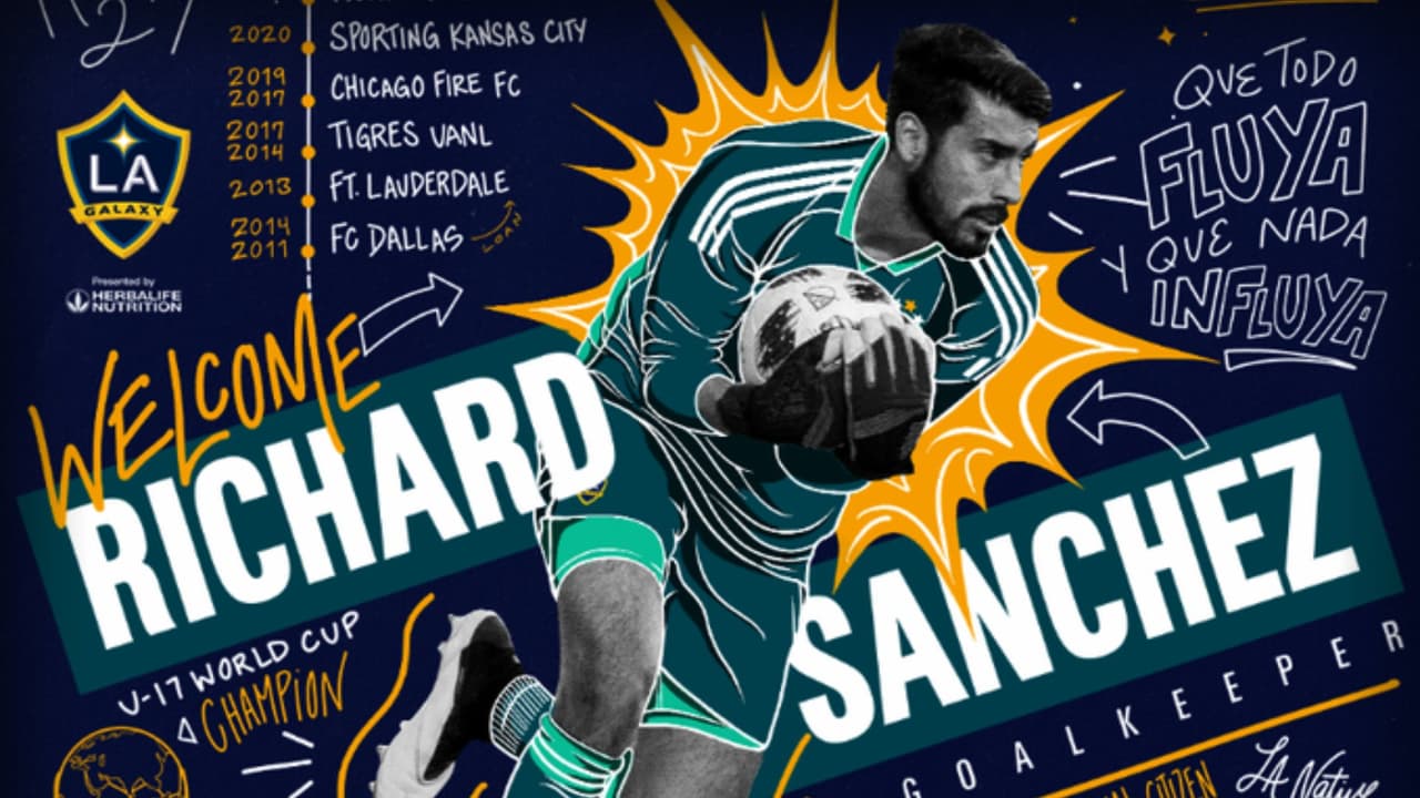 Portero mexicano Richard Sánchez ficha con LA Galaxy