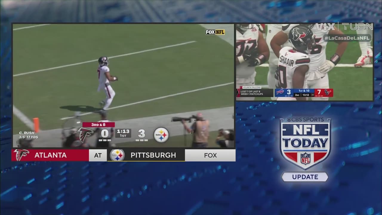 Bijan Robinson dice presente: primer touchdown de la temporada