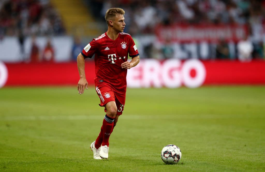 7) 
<b>Joshua Kimmich</b>, Bayern Munich. El lateral derecho e internacional alemán del Bayern es uno de los defensas mejor cotizados de esta liga: 55 millones de euros.