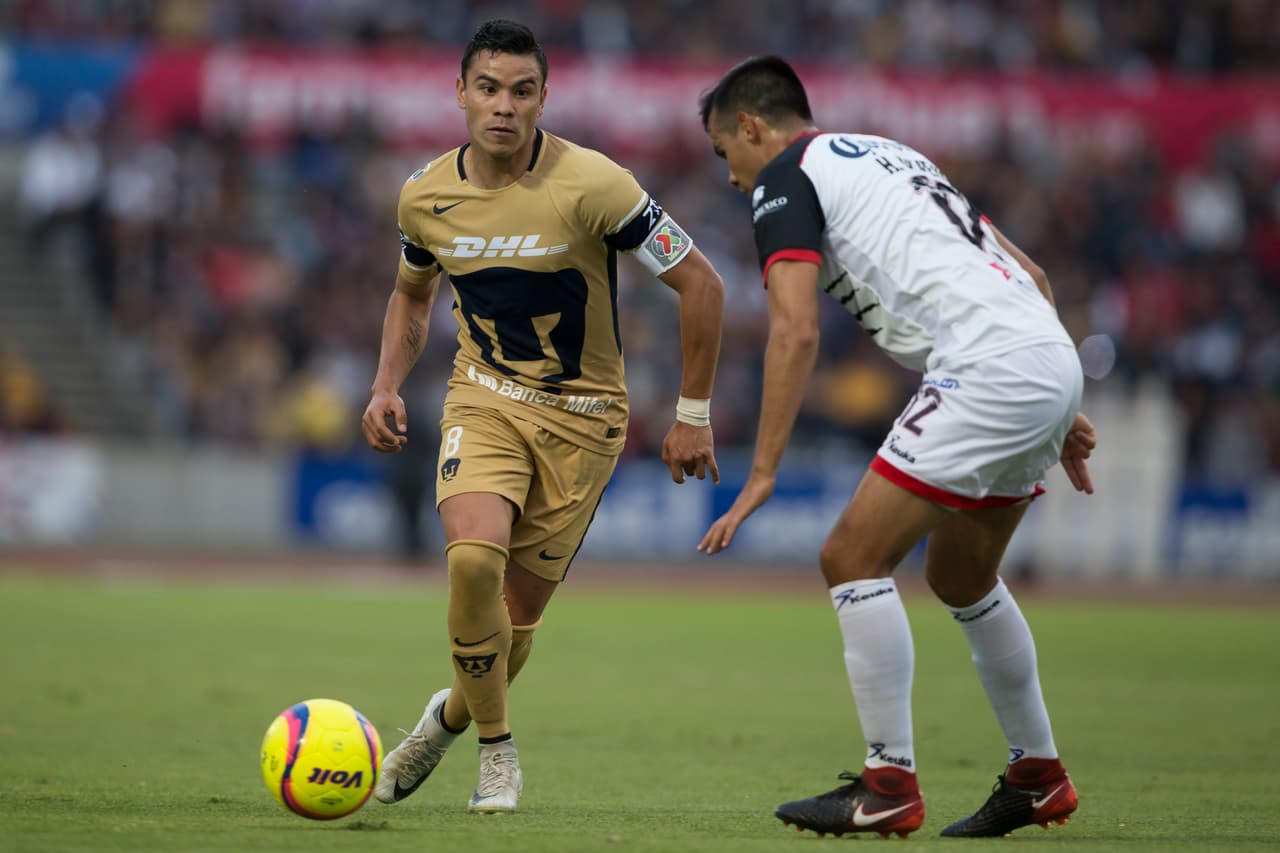 El delantero Pablo Barrera espera que Pumas haga valer la localía ante el Rebaño.