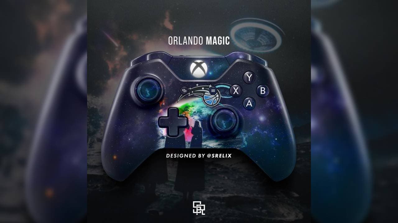 Orlando Magic | En la nueva propuesta de mandos para las principales consolas, PlayStation y Xbox, el reconocido artista gráfico se inspiró en grandes exponentes del ritmo que nació en el Bronx y el Harlem.