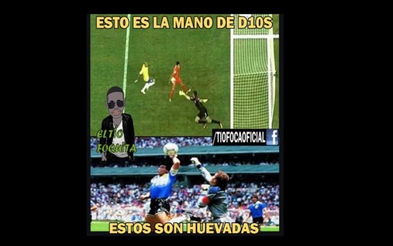 La eliminación de Brasil con un polémico gol de Perú no fue perdonada por las redes sociales que con memes se burlaron.