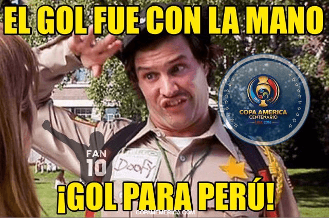 La eliminación de Brasil con un polémico gol de Perú no fue perdonada por las redes sociales que con memes se burlaron.