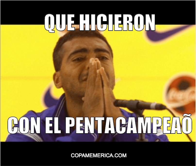 La eliminación de Brasil con un polémico gol de Perú no fue perdonada por las redes sociales que con memes se burlaron.