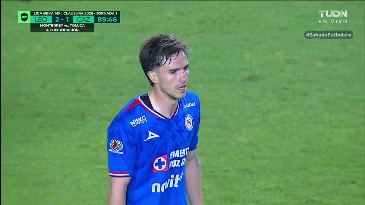 ¡Agustín Palavecino se estrena como goleador de Cruz Azul!