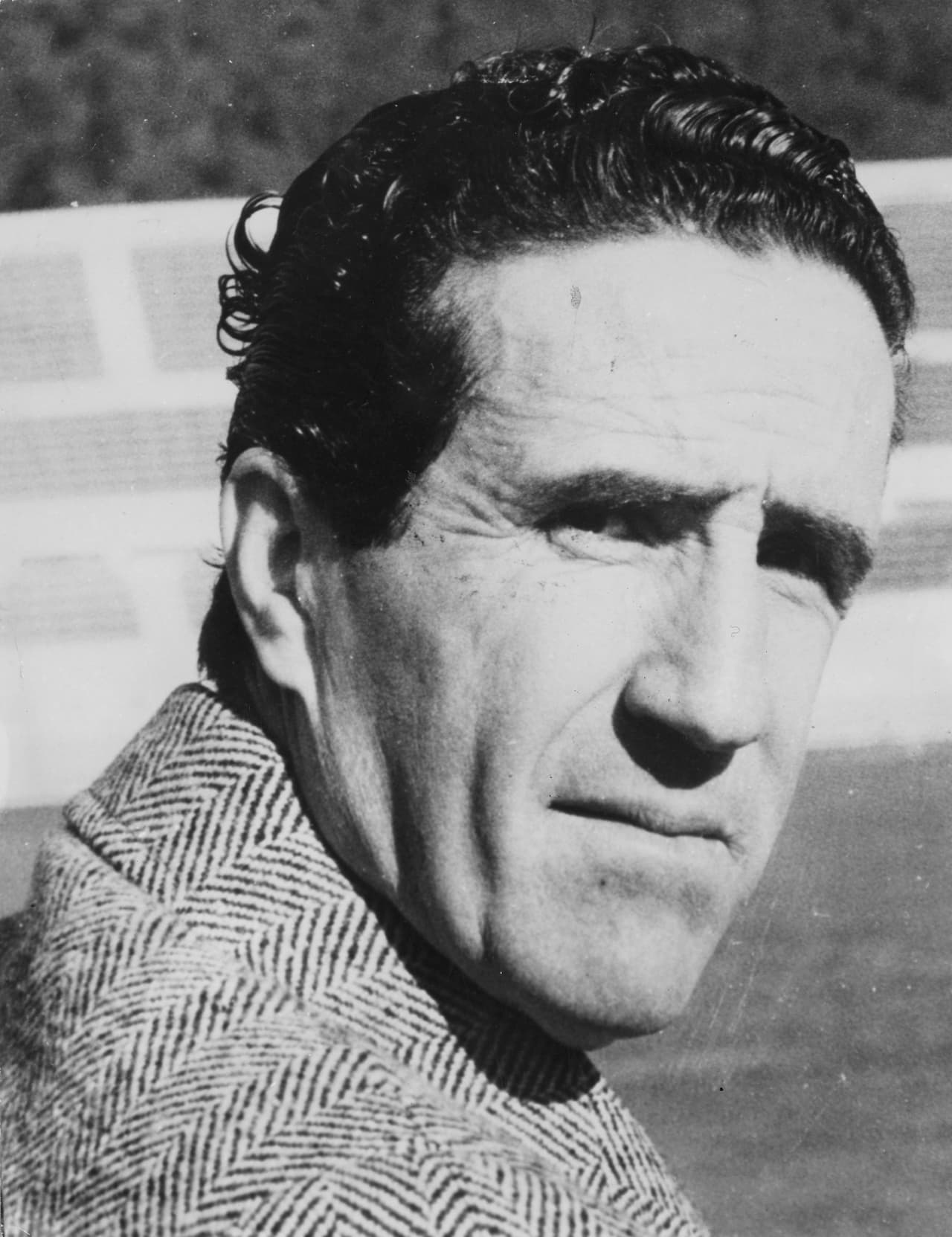 El técnico uruguayo Helenio Herrera se hizo grande con Inter de Milán en el estadio Santiago Bernabéu, que se hacía protagonista por primera vez de un evento que no era solamente europeo.