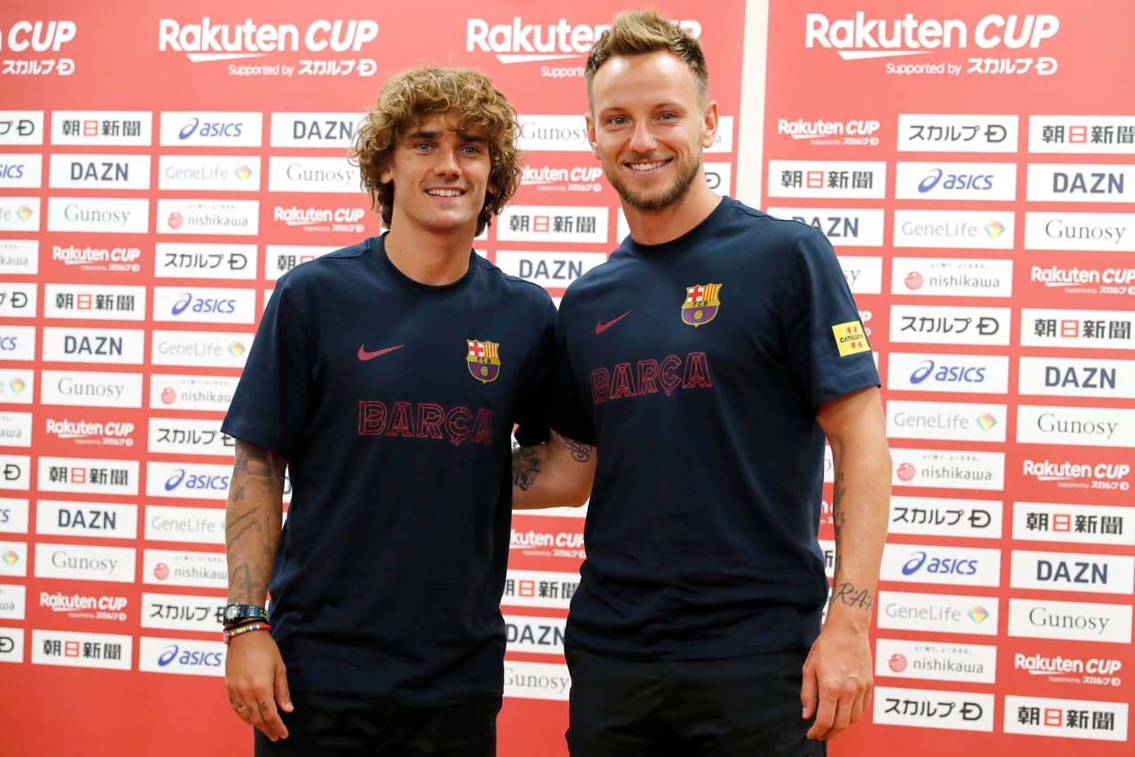 Durante los 12 partidos dirigidos por Setién, Antoine Griezmann e Ivan Rakitic son los que han participado en todos.