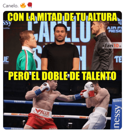 Saúl 'el Canelo' Álvarez venció a Callum Smith sin ninguna dificultad, pues ya parecía no defenderse y los memes no faltaron.