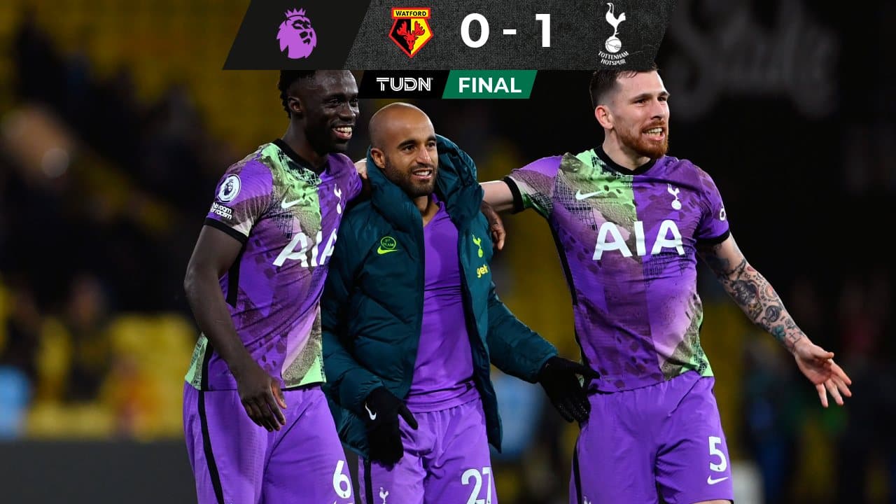 Tottenham vence al Watford y West Ham golea a Crystal Palace