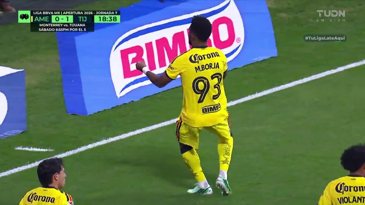 ¡Golazo enfermo de Borja! Media vuelta y dispara para empatar el partido