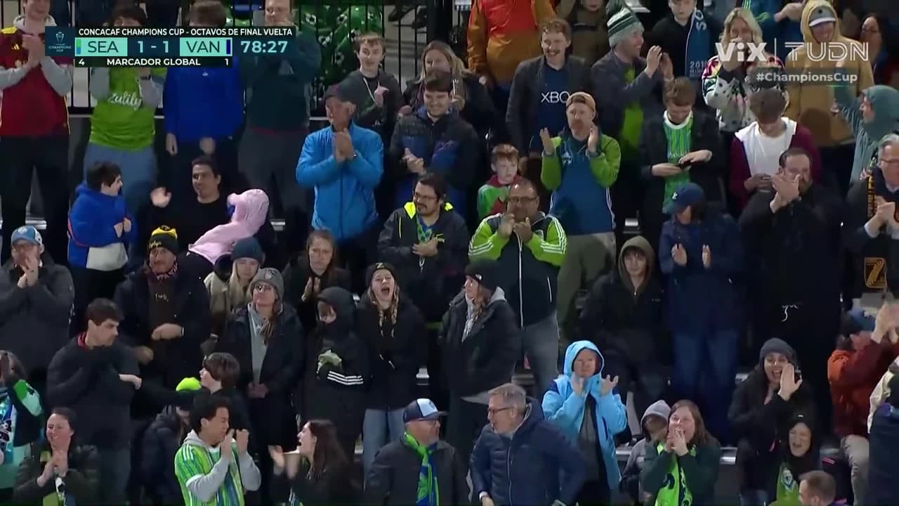 ¡Sounders los sorprende! Gool que los pone en Cuartos de Final