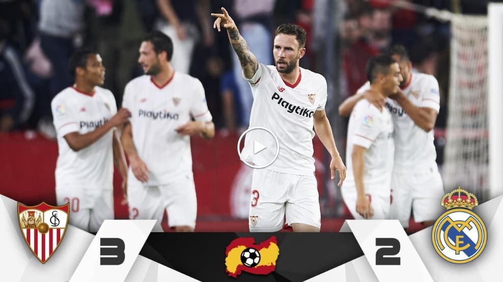 Sevilla le pegó al Real Madrid con juegazo y gol de Miguel Layún