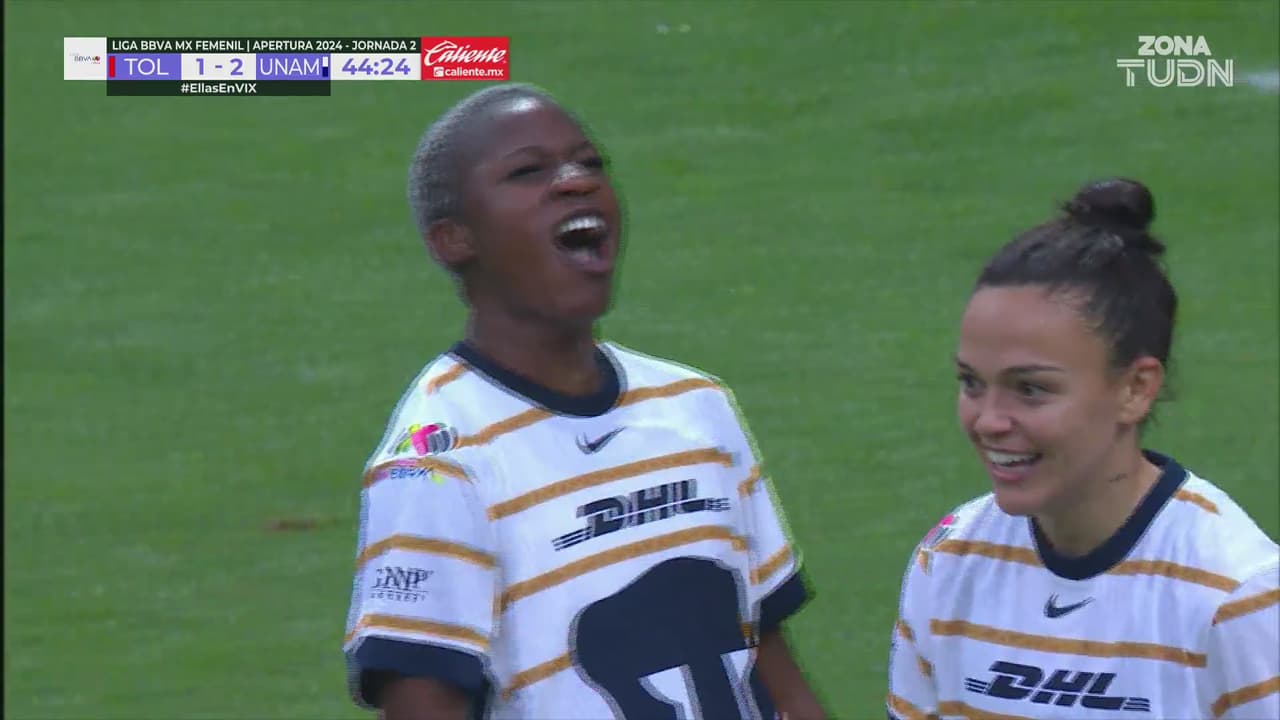 ¡Baile de gol válido! Pumas da la vuelta con el 1-2 de Blackwood