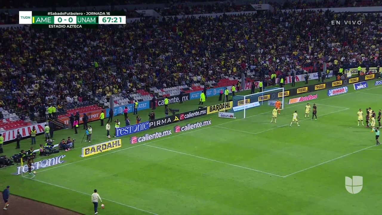 ¡GOOOL! Nicolás Freire anota para Pumas UNAM.
