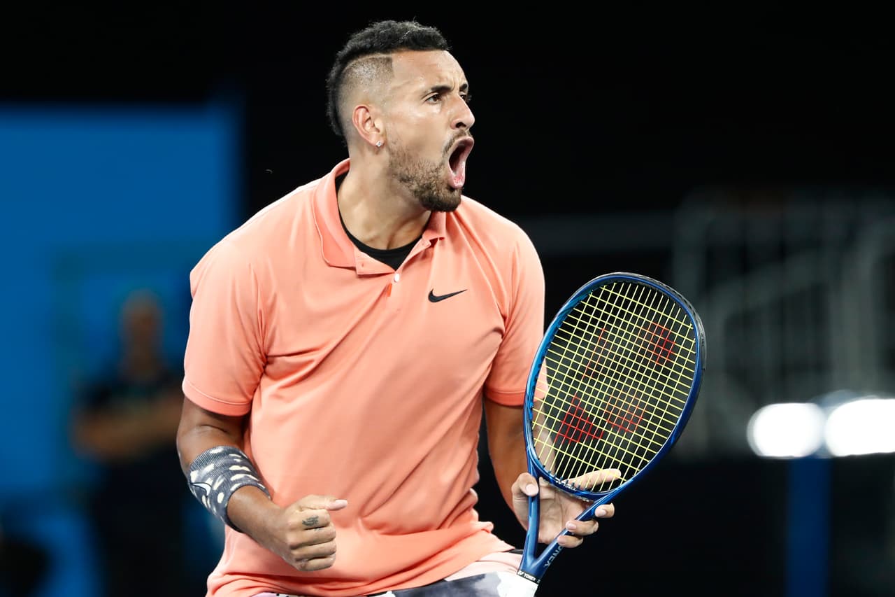 Kyrgios se burló de Rafael Nadal, ahora se verán en Octavos de Final