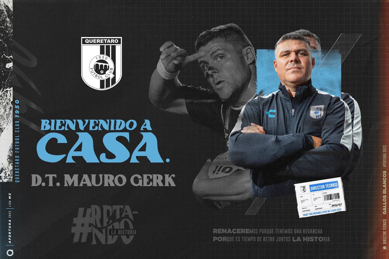 Gallos presenta nuevo entrenador para el Apertura 2022