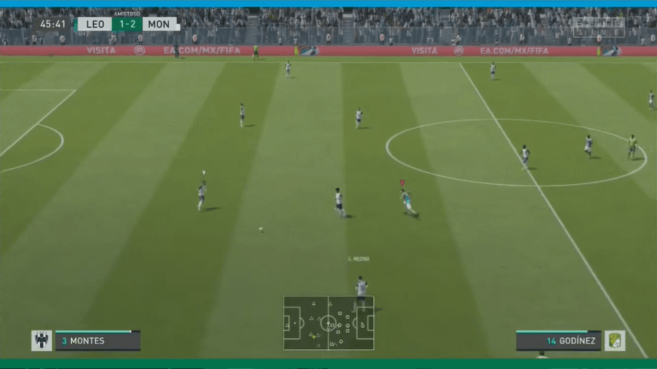 Con Nicolas Sosa en los controles del León y E Cantú por parte de Monterrey, nos regalraon un partidazo intenso en el cual Rayados siempre tuvo la ventaja pero la fiera no se dejó y en los últimos minutos logró realizar el empate para su equipo; ambos se llevan tres puntos.