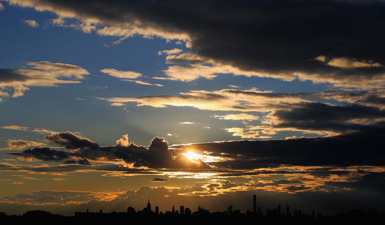 La inmejorable vista del cielo de Nuev York presagió una jornada inolvidable en el doceavo día de competencia en el US Open