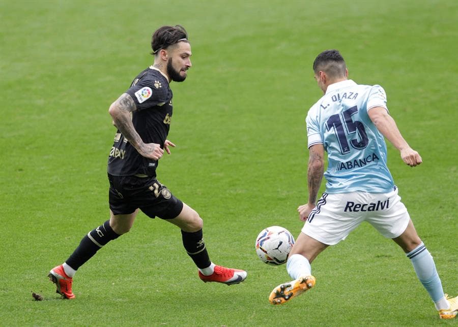 Con dos goles de Brais Mendez, el Celta de Vigo se impone ante el Alavés y así suma su cuarta victoria consecutiva y que los acerca poco a poco a la zona europea, durante la J14 de LaLiga española.