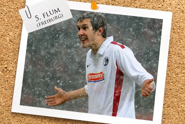 Ya en el medio campo, Johannes Flum hizo posible que el Freiburg superara al Stuttgart y marche en la cuarta casilla de la Bundesliga.