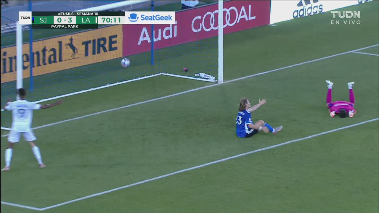 ¡Nada les sale! Dunbar centra y Jungwirth marca un autogol para el 0-3