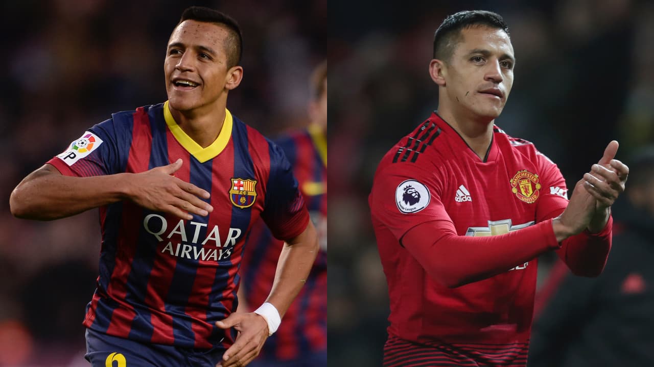 <b>Alexis Sánáchez</b> - El chileno fué dirigido por Pep en su llegada al Barcelona, Alexis no logró quedarse con la titularidad y posteriormente salío del club blaugrana al Arsenal. Con la llegada de José Mourinho al Manchester United, Alexis llegó como refuerzo al club donde conocío Mourinho quien más tarde sería destituido por malos números.