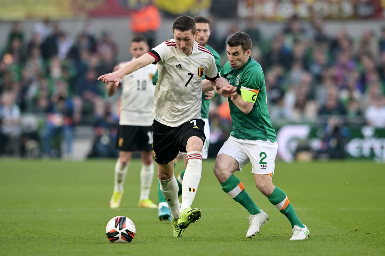 Irlanda y Bélgica no se guardaron nada y en un partido lleno de emociones firmaron un empate a dos goles.