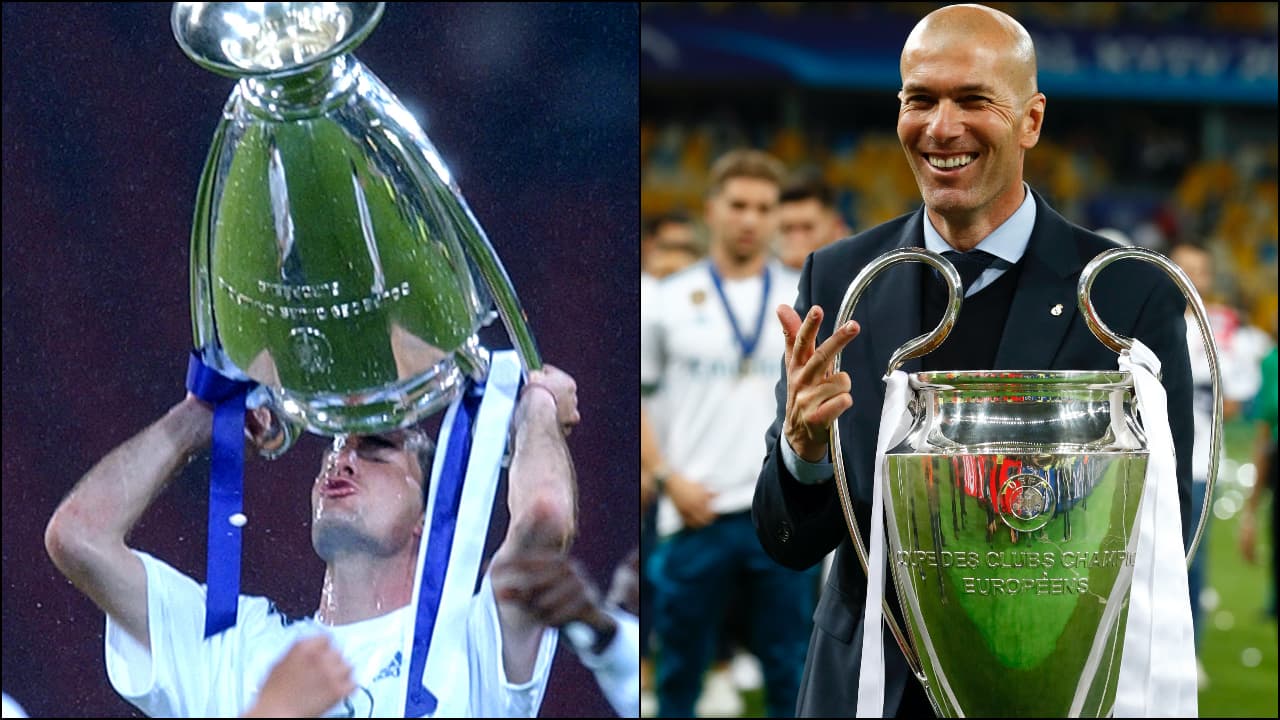 <b>La historia continúa</b>
<br>En total, Zidane ha levantado 18 campeonatos en la historia del Real Madrid, ya sea como jugador, asistente o entrenador, está claro que es el equipo de sus amores.