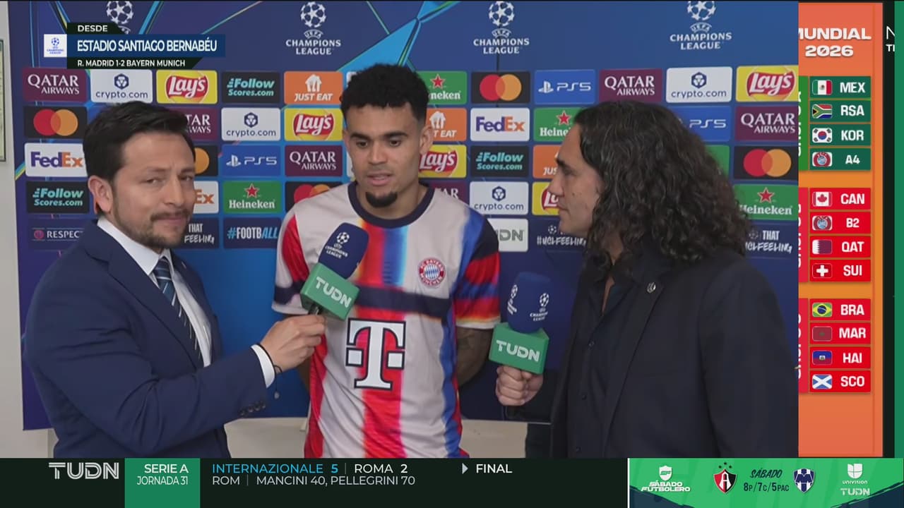 Luis Díaz afirma que no hay soberbia en el Bayern, son “familia”