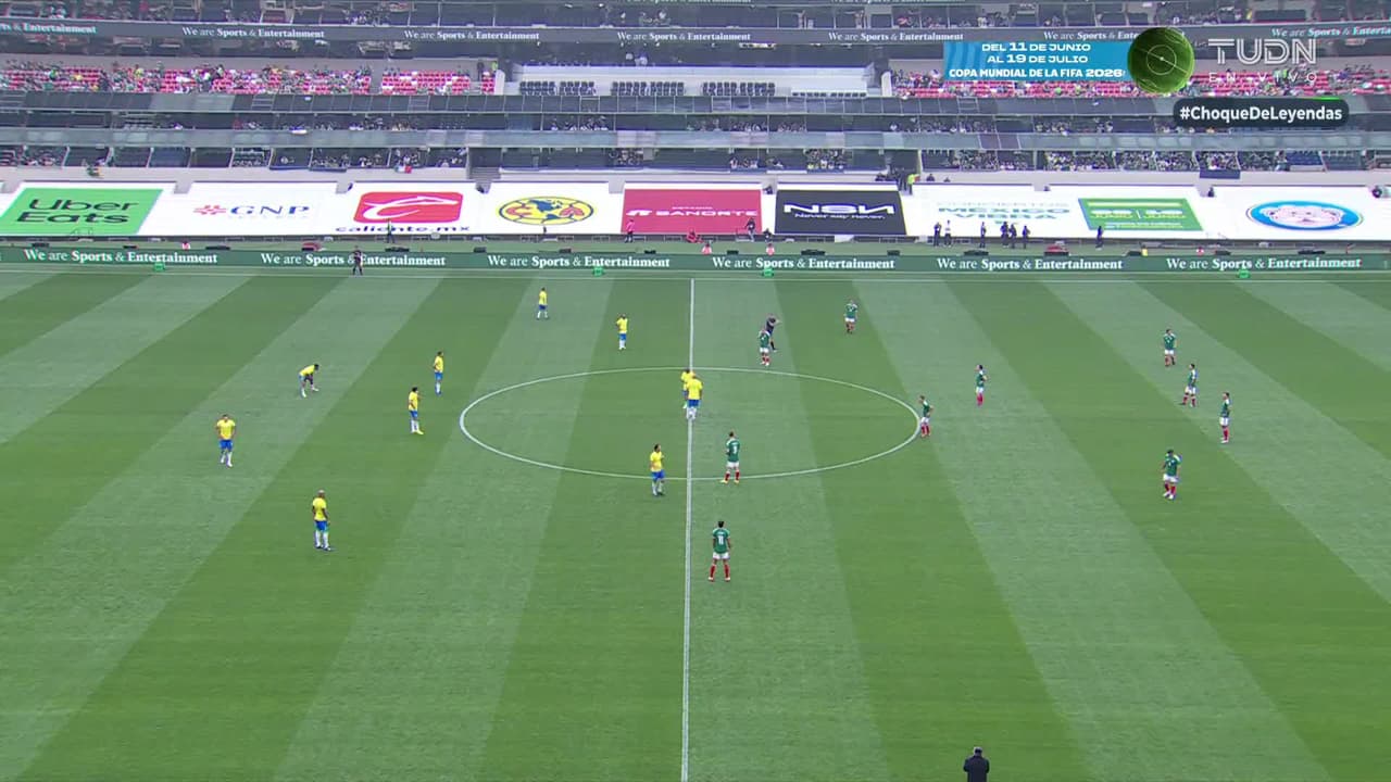 EN VIVO l México vs Brasil Juego de Leyendas
